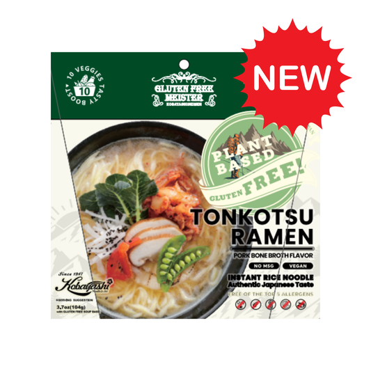 Outdoor Ramen-TONKOTSU 3pk (Vegan/Halal/Gluten Free/No MSG)